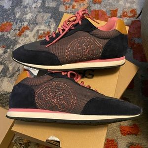 Tory Burch blue Davies sneaker